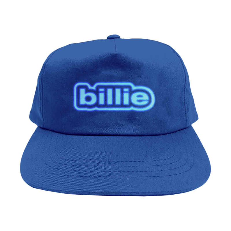 Billie Blue Flat Brim Snapback