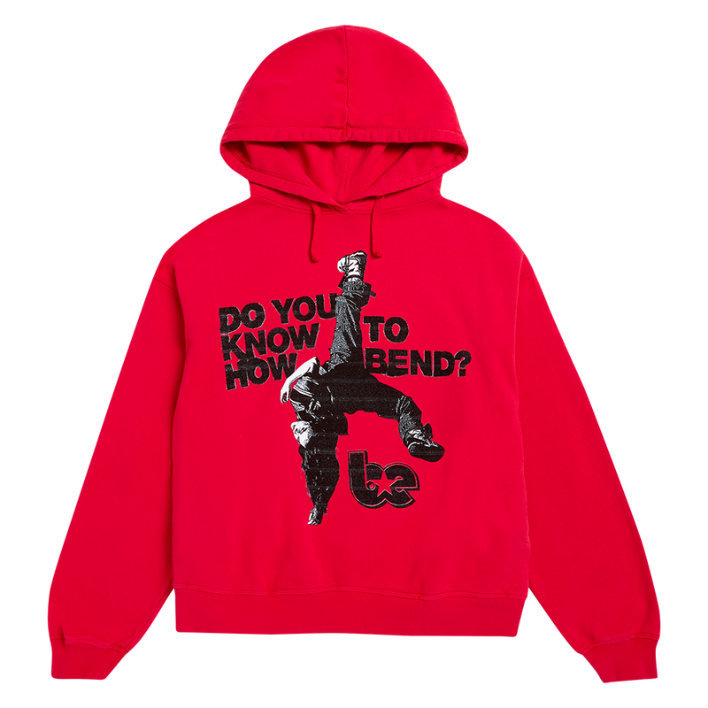 How to Bend HIT ME HARD AND SOFT: THE TOUR Red Hoodie