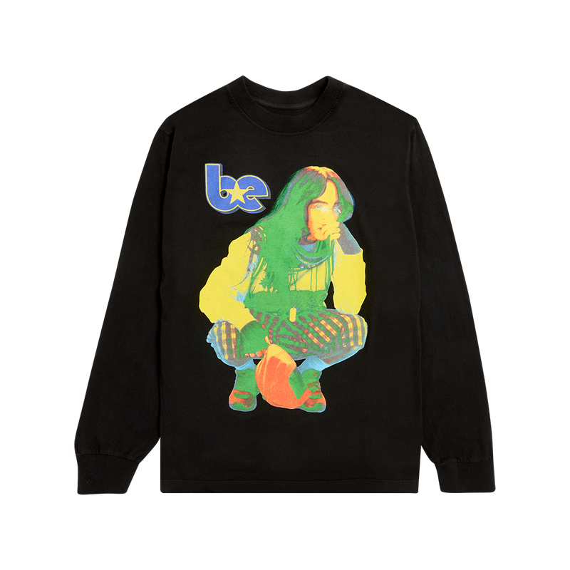 BE Photo Star Dateback Black Longsleeve