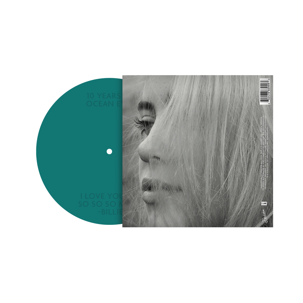 ocean eyes 7" Etched Vinyl [Translucent Turquoise]