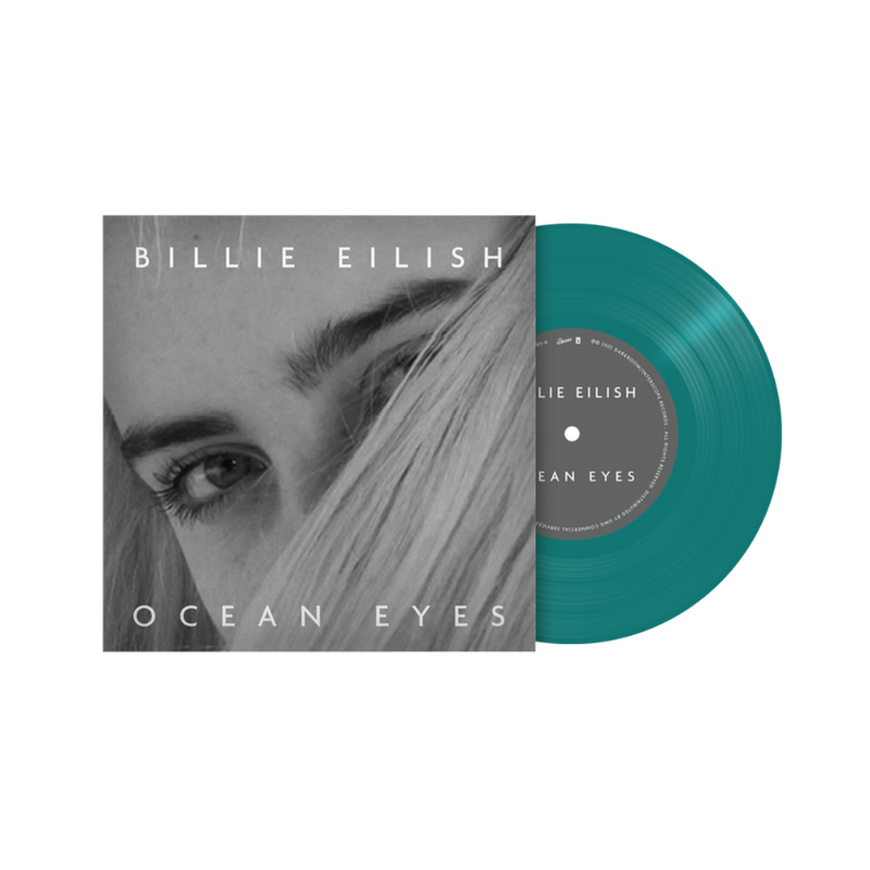 ocean eyes 7" Etched Vinyl [Translucent Turquoise]