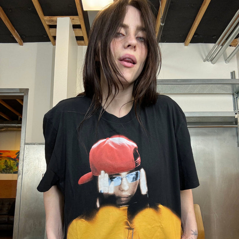 Glasses HIT ME HARD AND SOFT: THE TOUR 2024 Black T-Shirt